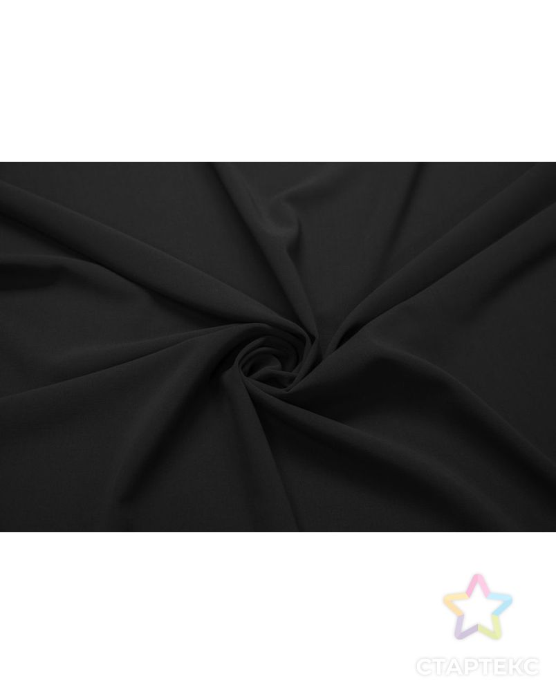 Двухсторонняя костюмная ткань, цвет черный арт. ГТ-6739-1-ГТ-17-8576-1-29-1 1