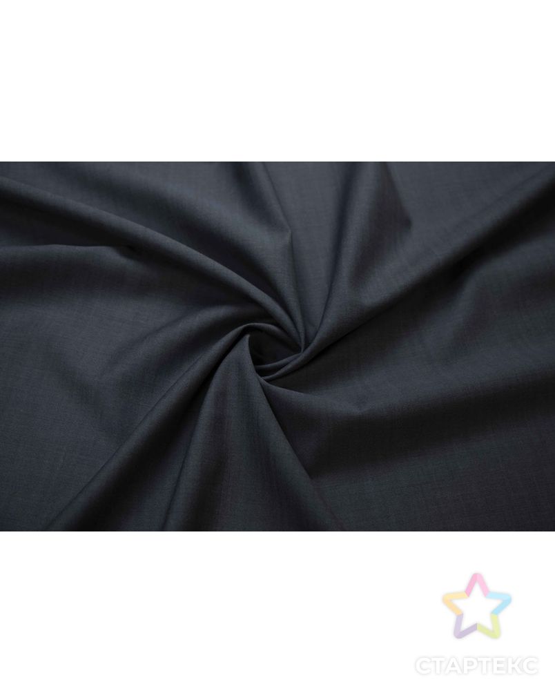 Костюмная ткань меланжевая, цвет черно-голубой арт. ГТ-6740-1-ГТ-17-8580-6-21-1 1