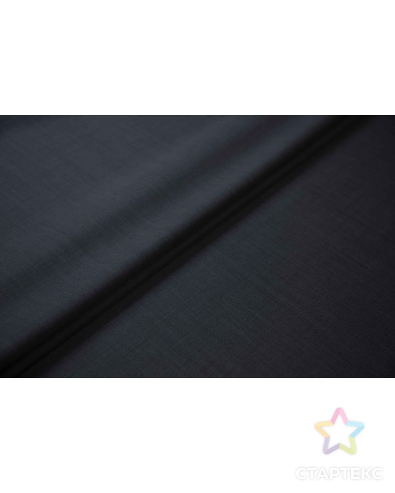 Костюмная ткань меланжевая, цвет черно-голубой арт. ГТ-6740-1-ГТ-17-8580-6-21-1 2