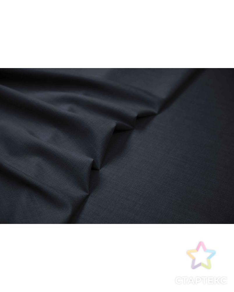 Костюмная ткань меланжевая, цвет черно-голубой арт. ГТ-6740-1-ГТ-17-8580-6-21-1 3