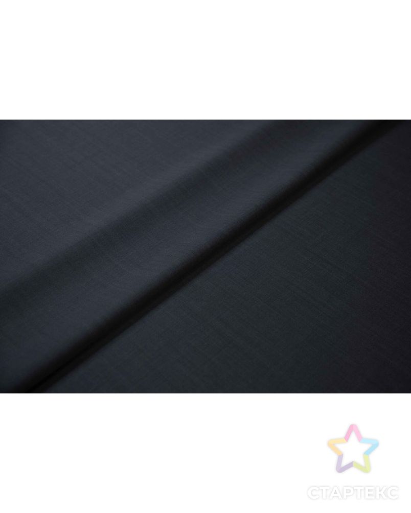 Костюмная ткань меланжевая, цвет черно-голубой арт. ГТ-6740-1-ГТ-17-8580-6-21-1 6