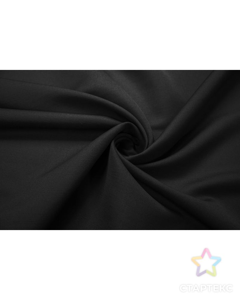 Костюмная ткань с текстурной поверхностью, цвет чёрный арт. ГТ-6772-1-ГТ-17-8616-1-38-1 1