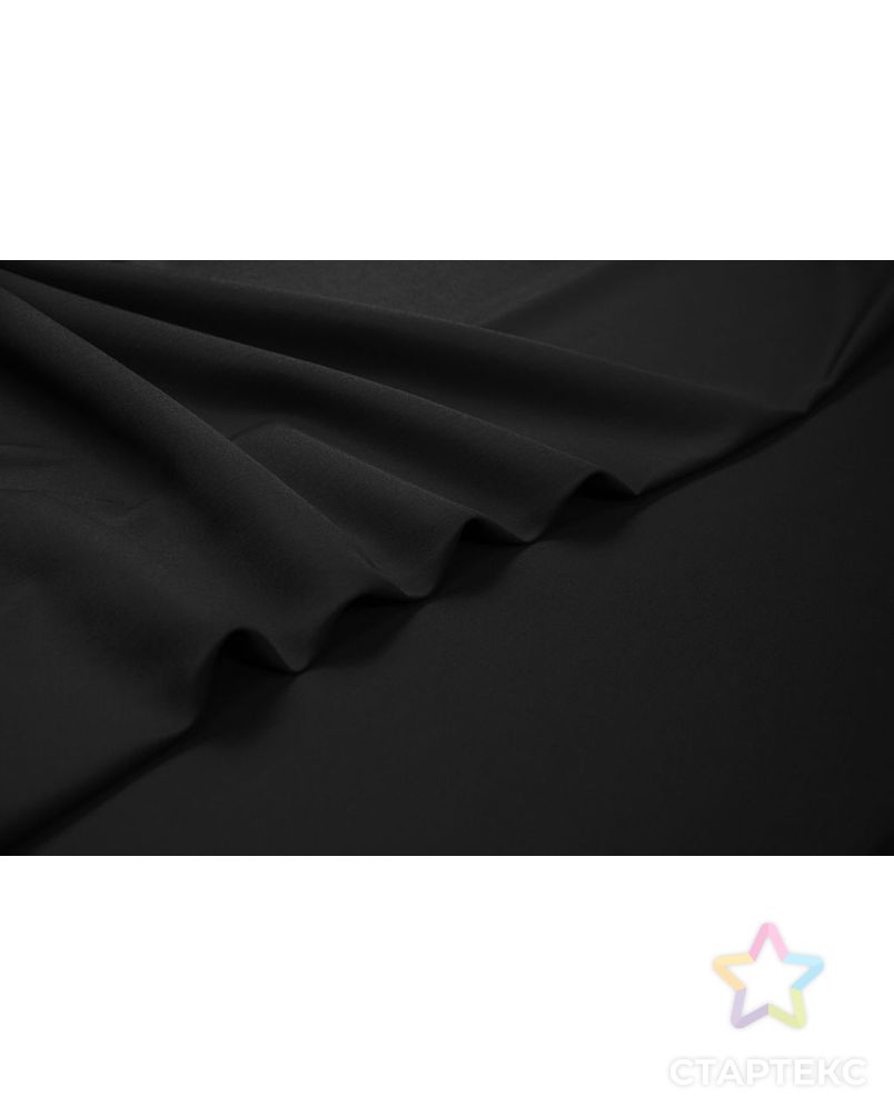 Костюмная ткань с текстурной поверхностью, цвет чёрный арт. ГТ-6772-1-ГТ-17-8616-1-38-1 3