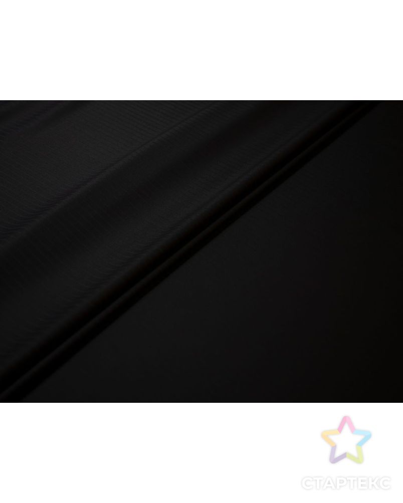Классическая костюмная ткань в полоску, цвет чёрный арт. ГТ-6988-1-ГТ-17-8837-3-38-1 2