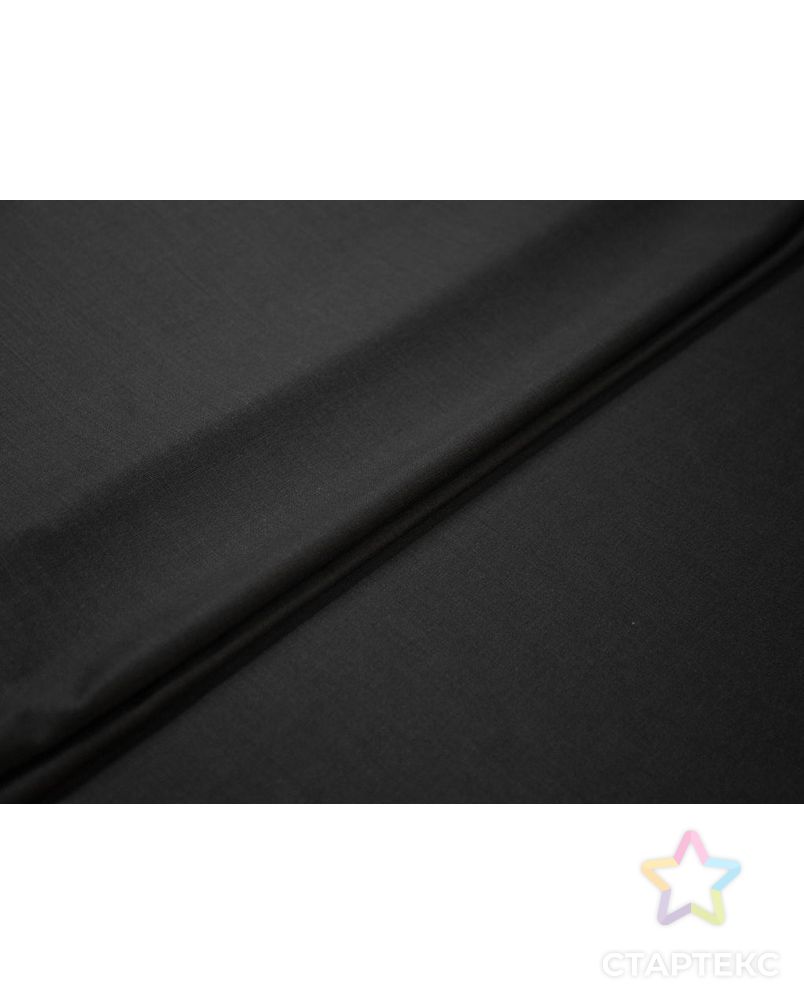 Костюмно-плательная ткань, плетение "рогожка", цвет темно-серый арт. ГТ-7011-1-ГТ-17-8865-1-29-1 2