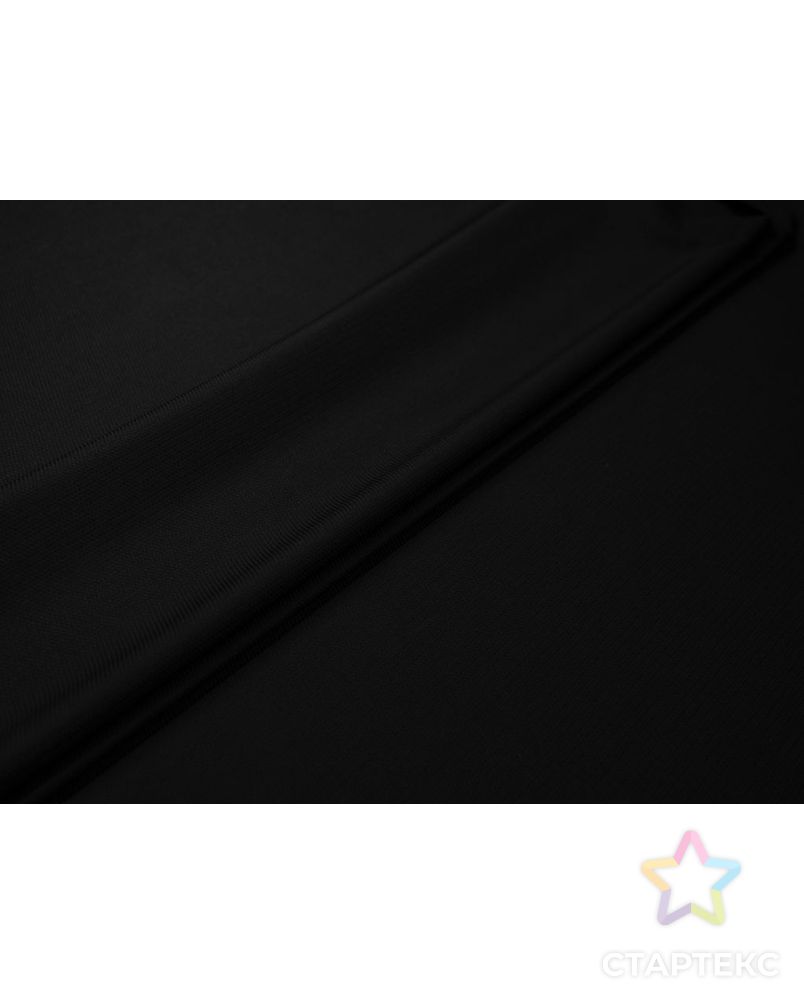 Костюмная ткань с текстурной поверхностью, черного цвета арт. ГТ-7061-1-ГТ-17-8883-1-38-1 2