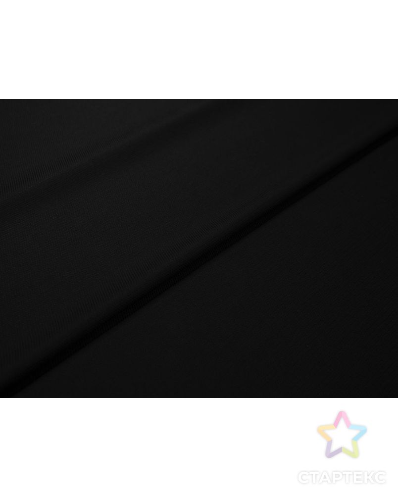 Костюмная ткань с текстурной поверхностью, черного цвета арт. ГТ-7061-1-ГТ-17-8883-1-38-1 6
