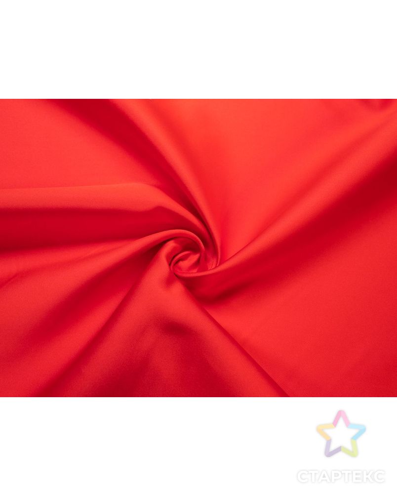 Двухсторонняя костюмная ткань Микадо, цвет насыщенный оранжевый арт. ГТ-7508-1-ГТ-17-9400-1-24-1 1