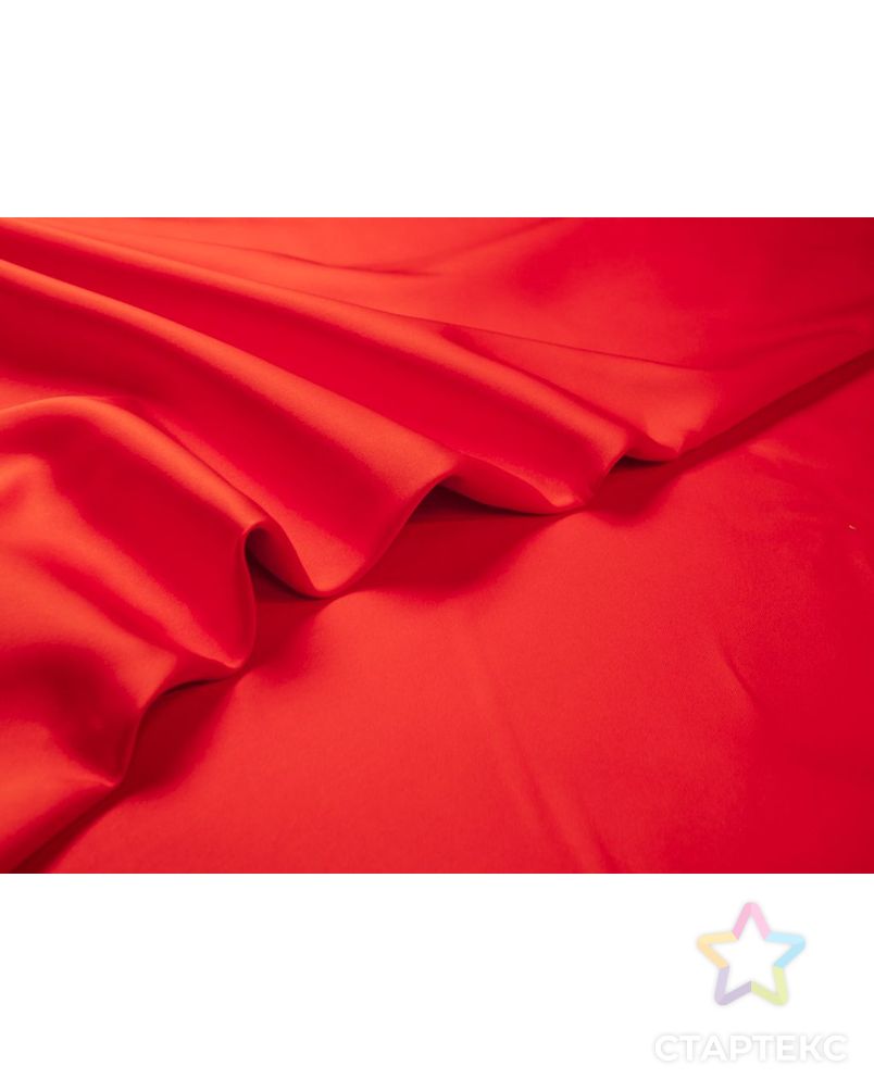 Двухсторонняя костюмная ткань Микадо, цвет насыщенный оранжевый арт. ГТ-7508-1-ГТ-17-9400-1-24-1 3