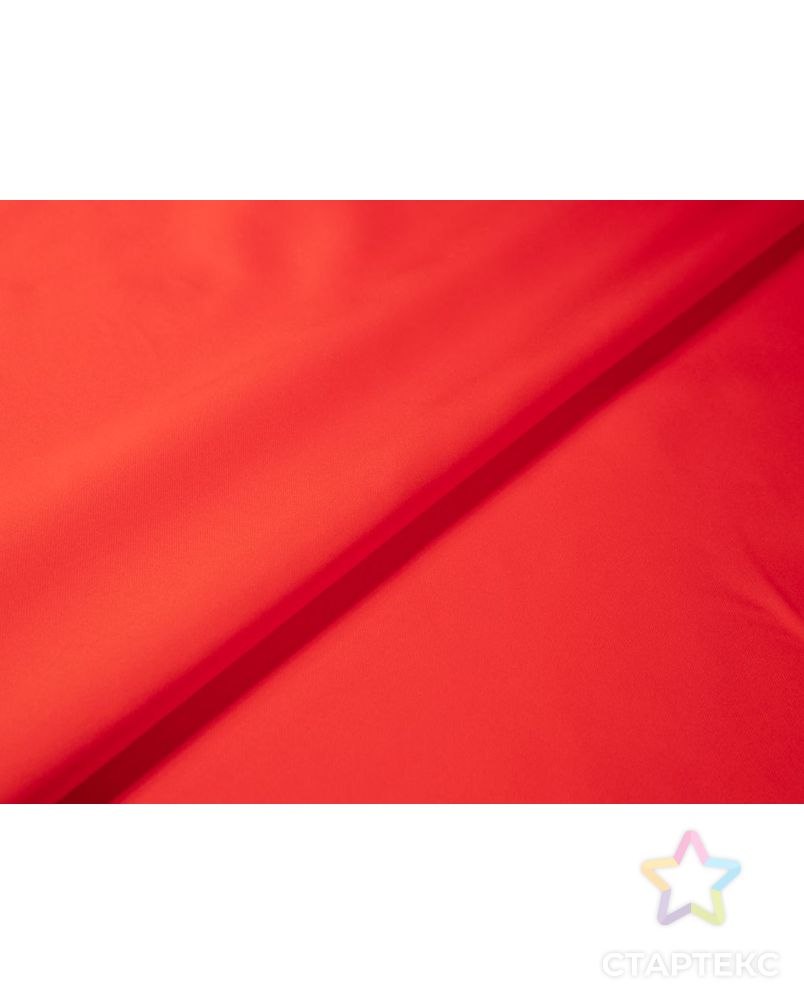 Двухсторонняя костюмная ткань Микадо, цвет насыщенный оранжевый арт. ГТ-7508-1-ГТ-17-9400-1-24-1 6