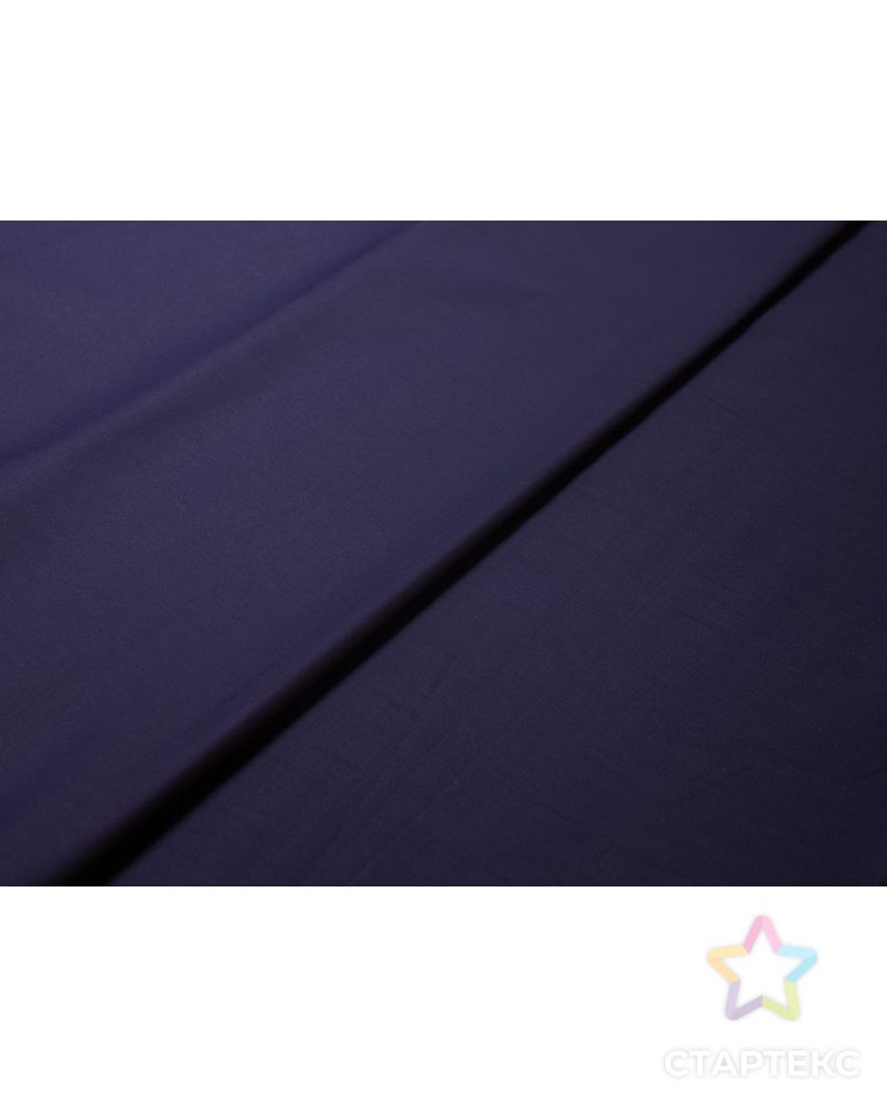 Костюмно-плательная ткань сатин, цвет темно-синий арт. ГТ-7529-1-ГТ-17-9423-1-30-3 6