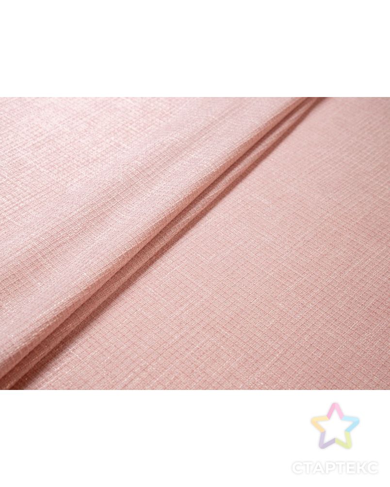 Костюмная ткань твид меланжевый, цвет розовый арт. ГТ-7674-1-ГТ-17-9564-4-26-1 2