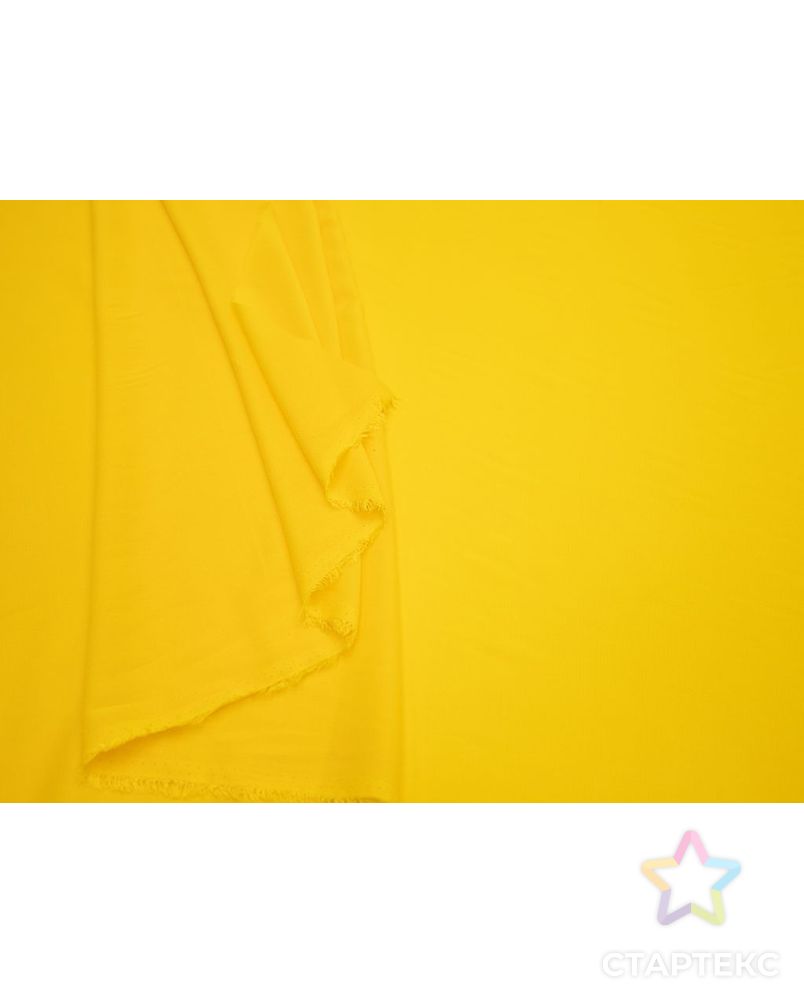 Креп блузочно-плательный ярко-желтого цвета арт. ГТ-8280-1-ГТ-18-10165-1-9-1 5