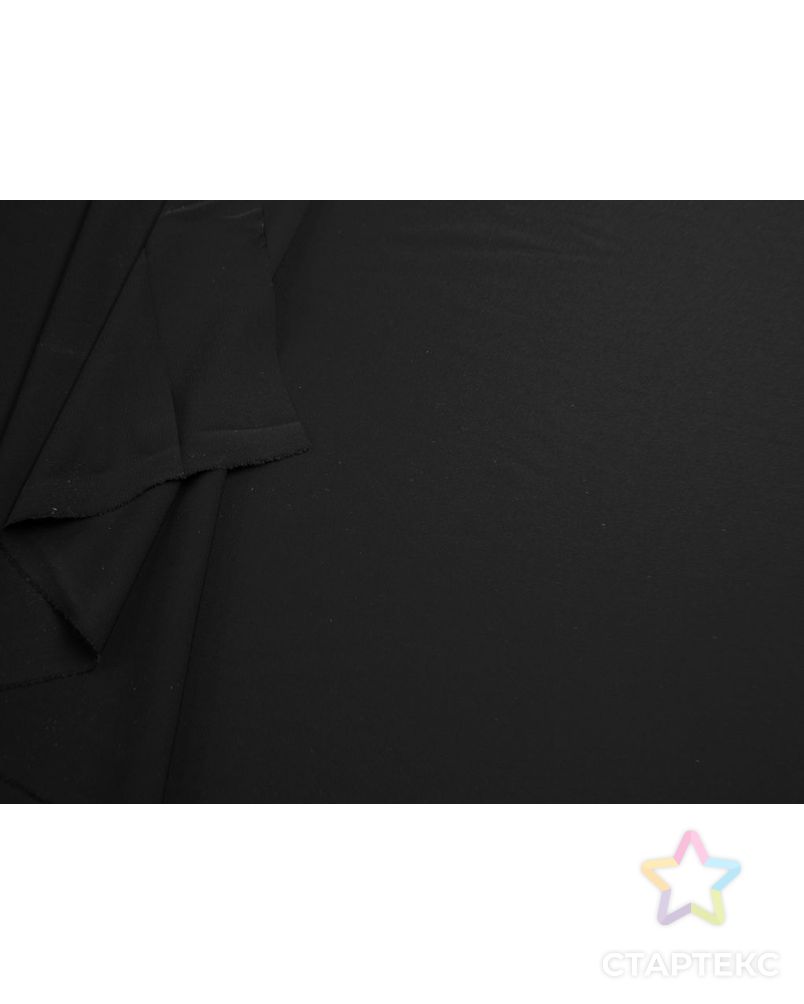 Креп блузочно-плательный , цвет чёрный арт. ГТ-7464-1-ГТ-18-9355-1-38-1 5