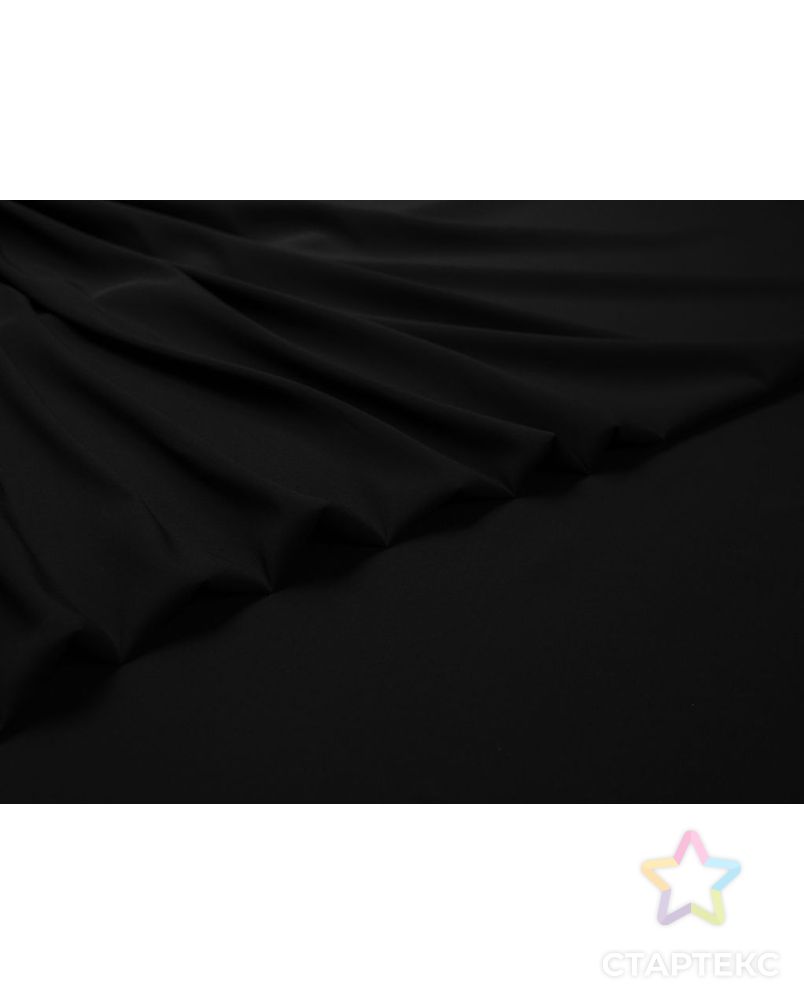 Креп блузочно-плательный , цвет черный арт. ГТ-7465-1-ГТ-18-9360-1-38-1 3