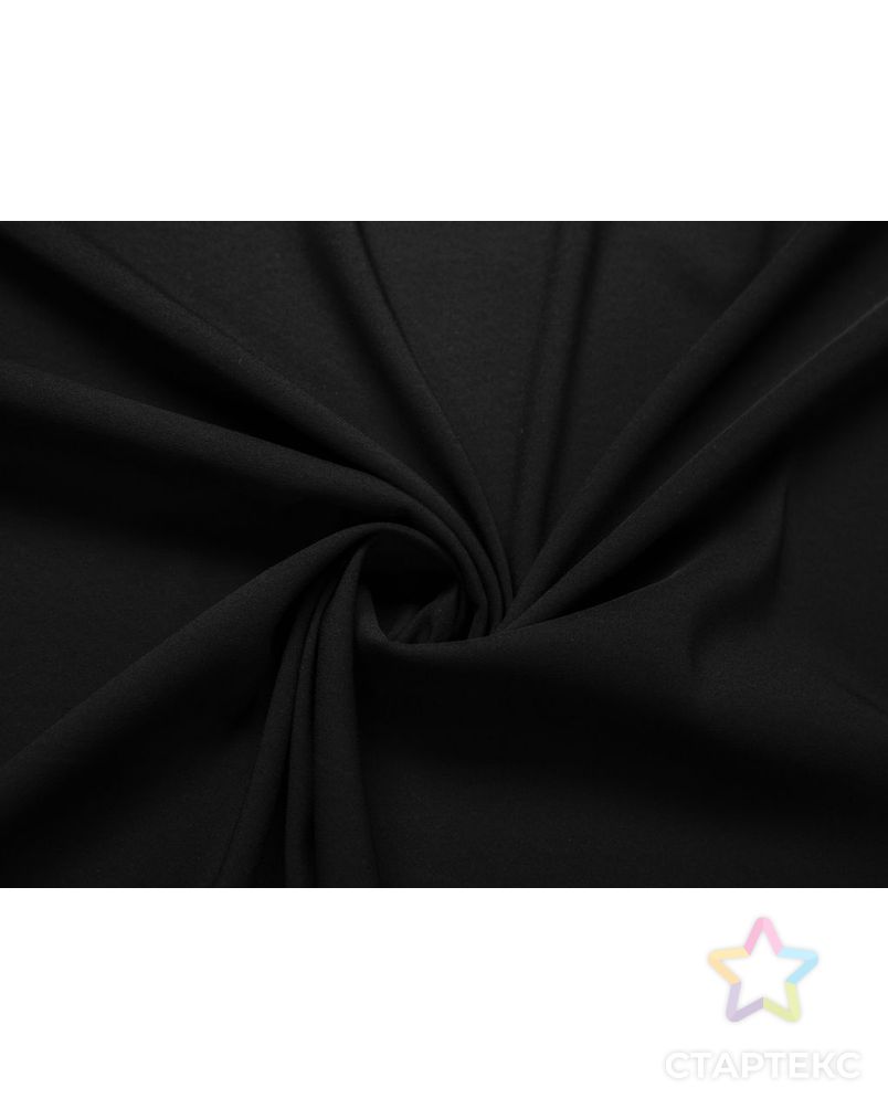 Блузочно-плательный креп , цвет черный арт. ГТ-7468-1-ГТ-18-9375-1-38-1 1