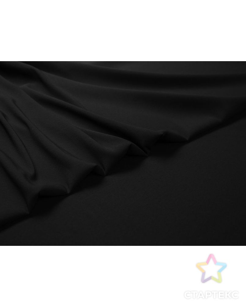 Блузочно-плательный креп , цвет черный арт. ГТ-7468-1-ГТ-18-9375-1-38-1 3