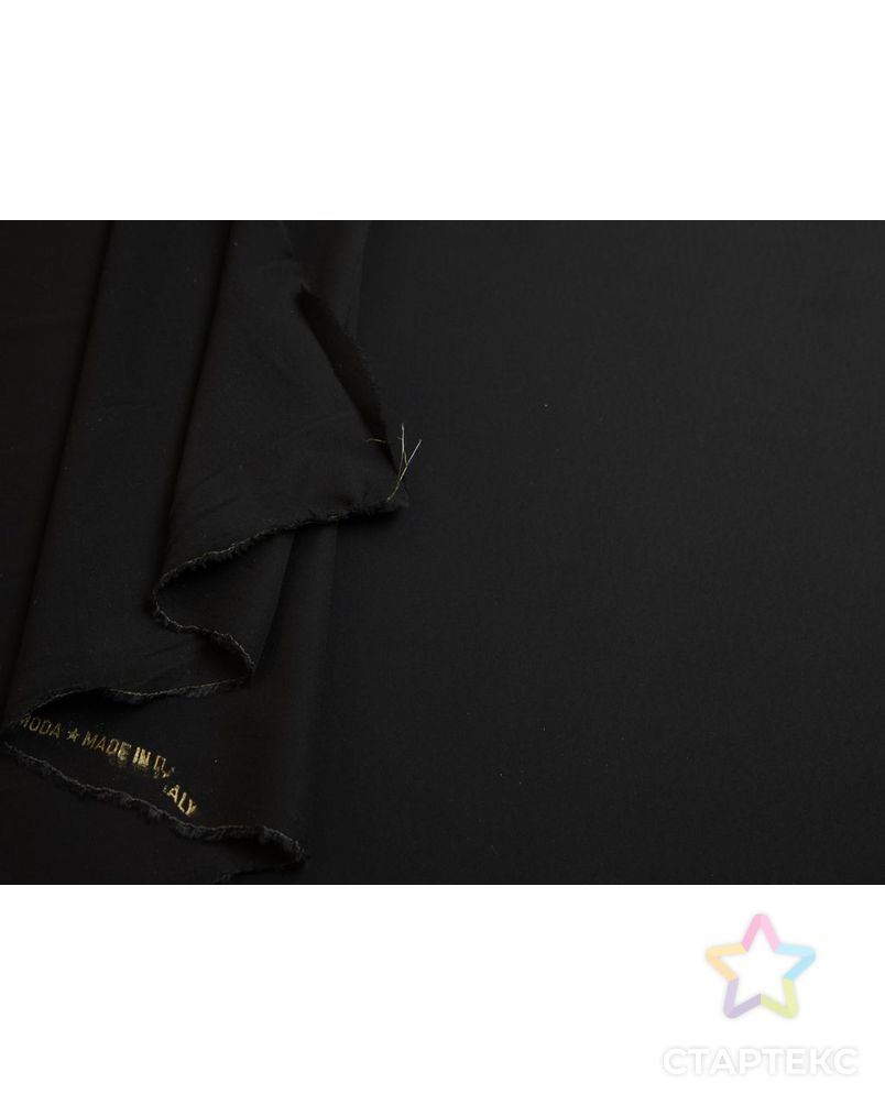 Блузочно-плательный креп , цвет черный арт. ГТ-7468-1-ГТ-18-9375-1-38-1 5