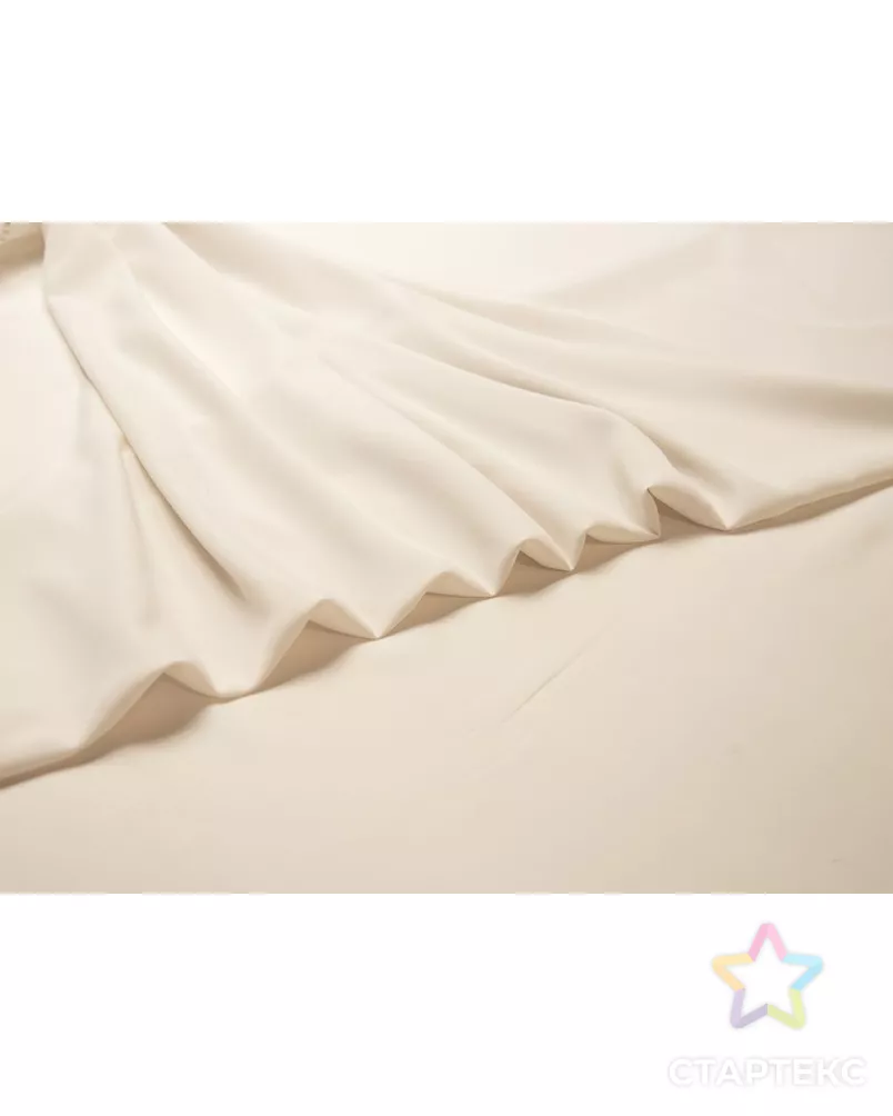 Креп блузочно-плательный, цвет светло-бежевый арт. ГТ-7471-1-ГТ-18-9382-1-1-1 - рис. 3