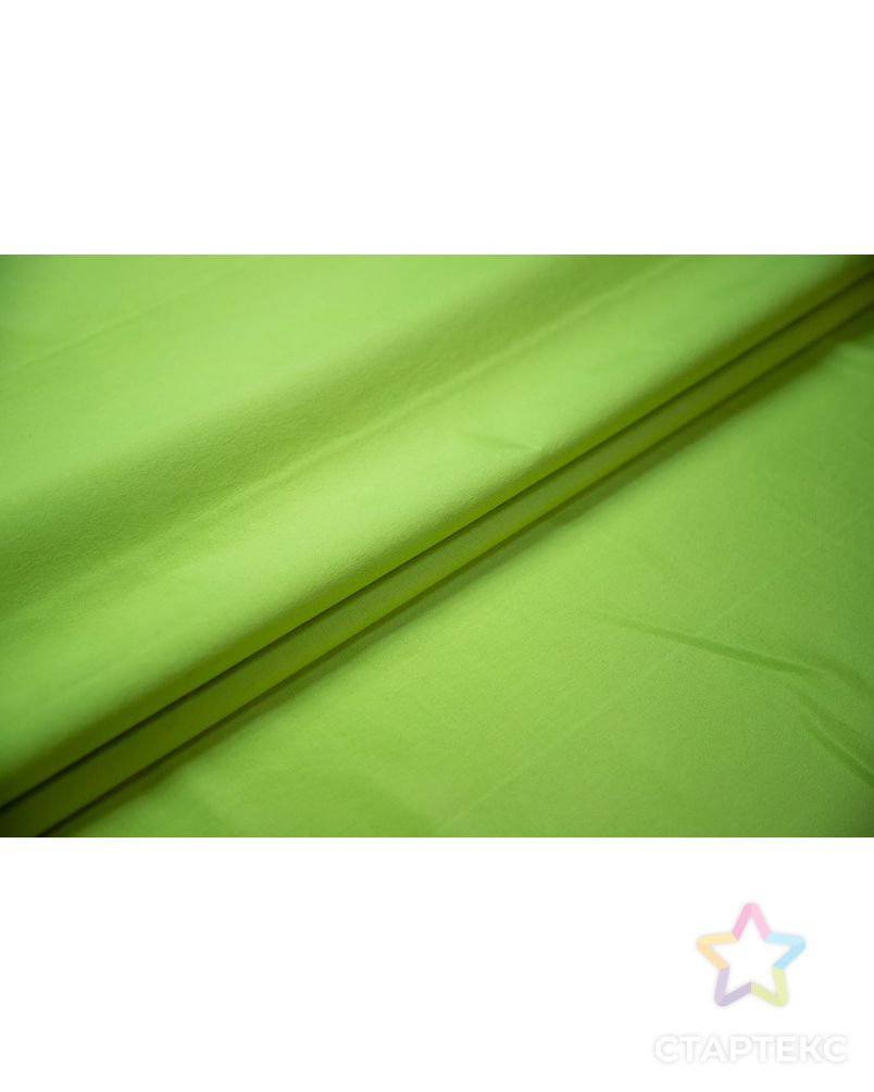 Курточная ткань дублированная с мелким принтом, неоново-зеленый цвет арт. ГТ-6903-1-ГТ-20-8738-2-21-3 2