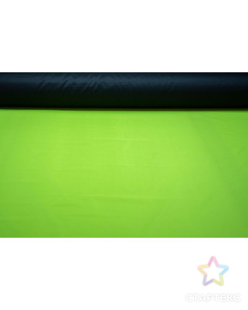Курточная ткань дублированная с мелким принтом, неоново-зеленый цвет арт. ГТ-6903-1-ГТ-20-8738-2-21-3 4