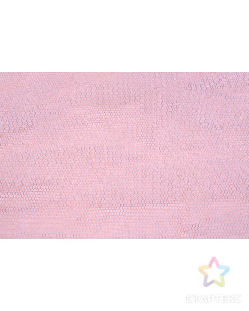 Фатин крупная сетка абрикосового цвета арт. ГТ-74-1-ГТ0020437 2