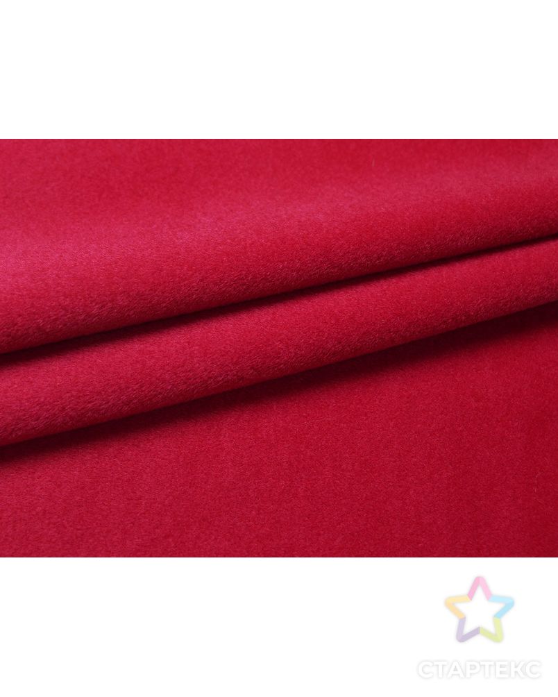 Ткань пальтовая, цвет: карминово-красный арт. ГТ-89-1-ГТ0020525