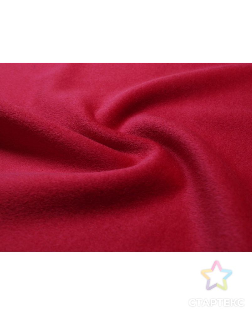 Ткань пальтовая, цвет: карминово-красный арт. ГТ-89-1-ГТ0020525