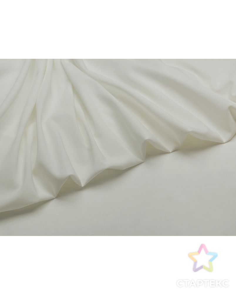 Вискозная костюмная ткань, цвет белый лебедь арт. ГТ-3606-1-ГТ0000205 1