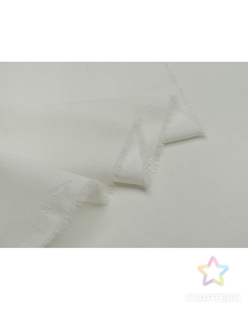 Вискозная костюмная ткань, цвет белый лебедь арт. ГТ-3606-1-ГТ0000205