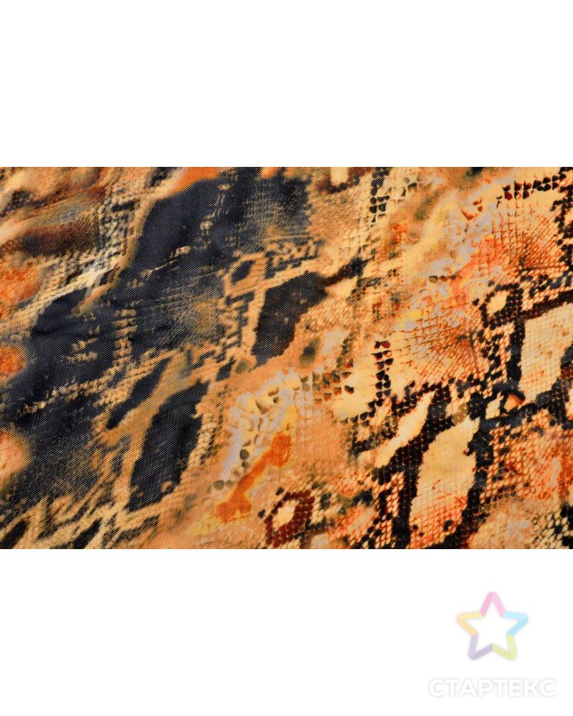 Ткань плательная, цвет: леопардовый принт арт. ГТ-120-1-ГТ0020726