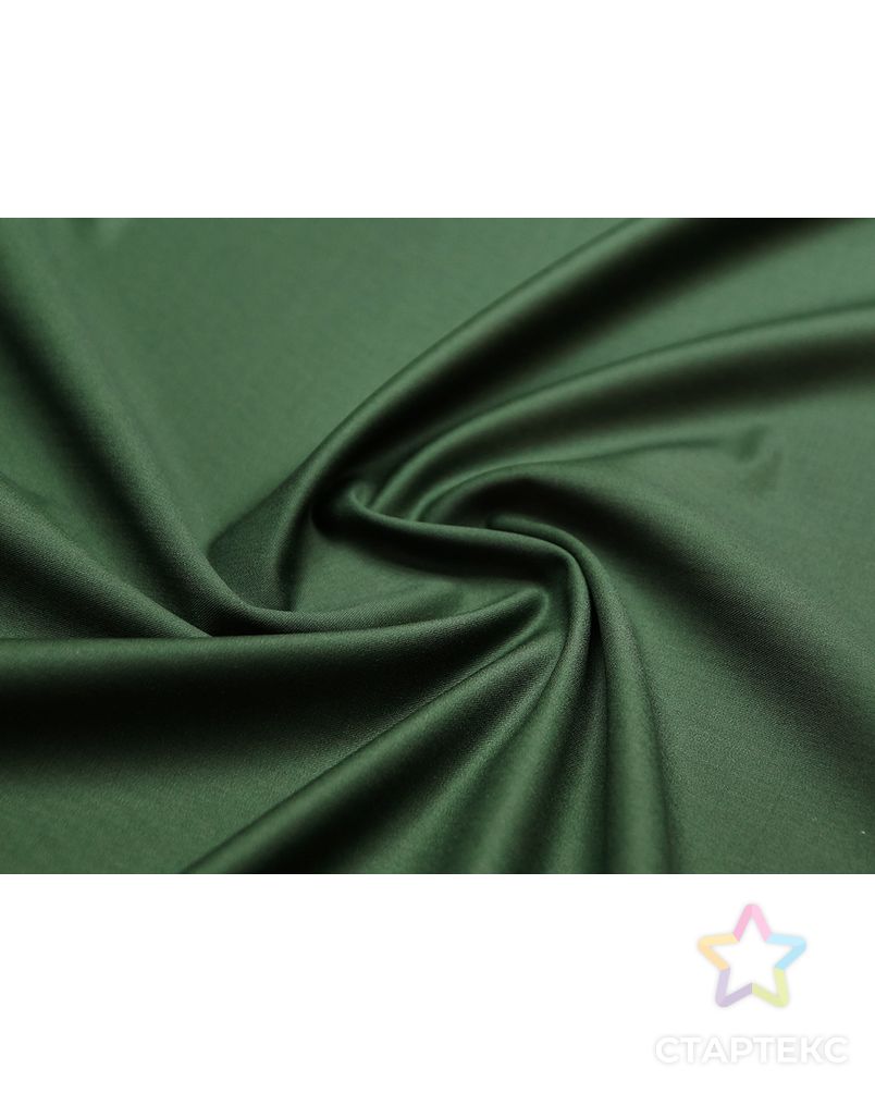 Ткань костюмная, цвет темно-зеленый цв.1067/1 арт. ГТ-4917-1-ГТ-21-6465-1-10-1