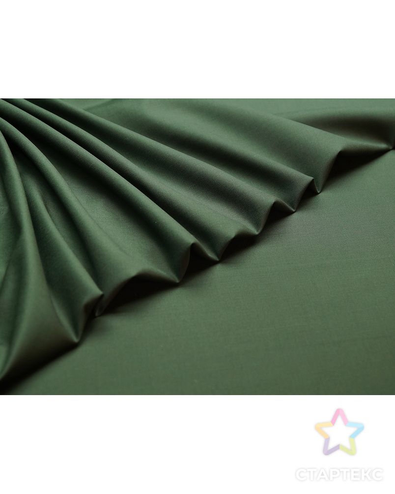 Ткань костюмная, цвет темно-зеленый цв.1067/1 арт. ГТ-4917-1-ГТ-21-6465-1-10-1 4