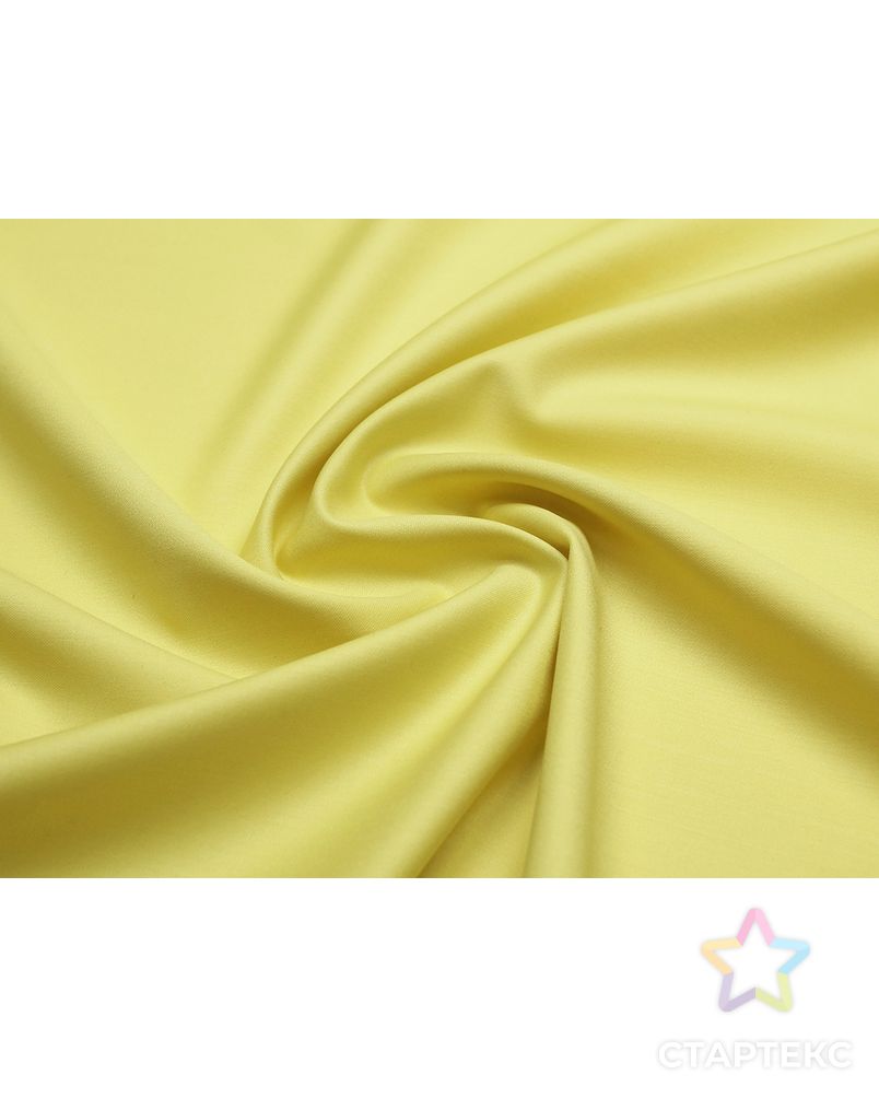 Ткань костюмная двухсторонняя, цвет: светло-желтый цв.610/1 арт. ГТ-4929-1-ГТ-21-6477-1-9-1