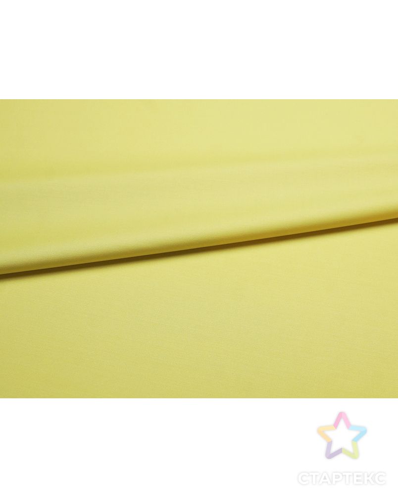 Ткань костюмная двухсторонняя, цвет: светло-желтый цв.610/1 арт. ГТ-4929-1-ГТ-21-6477-1-9-1