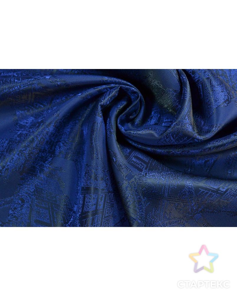 Ткань подкладочная, цвет синий арт. ГТ-282-1-ГТ0021616 1