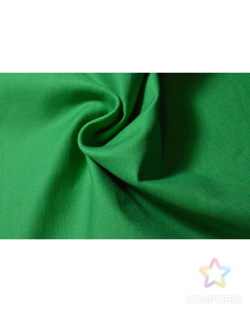 Ткань джинсовая, цвет: молодая зелень арт. ГТ-443-1-ГТ0021964 1