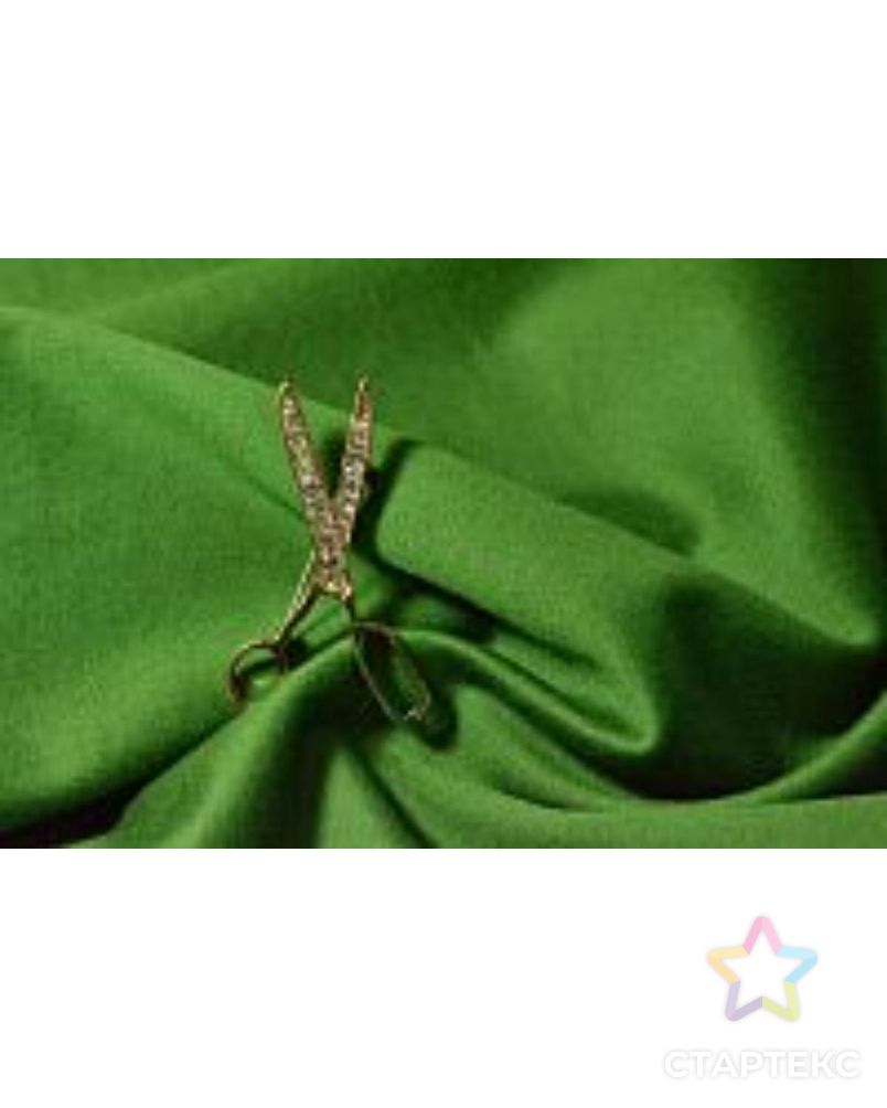 Ткань костюмная, цвет: зеленой травы арт. ГТ-444-1-ГТ0021965