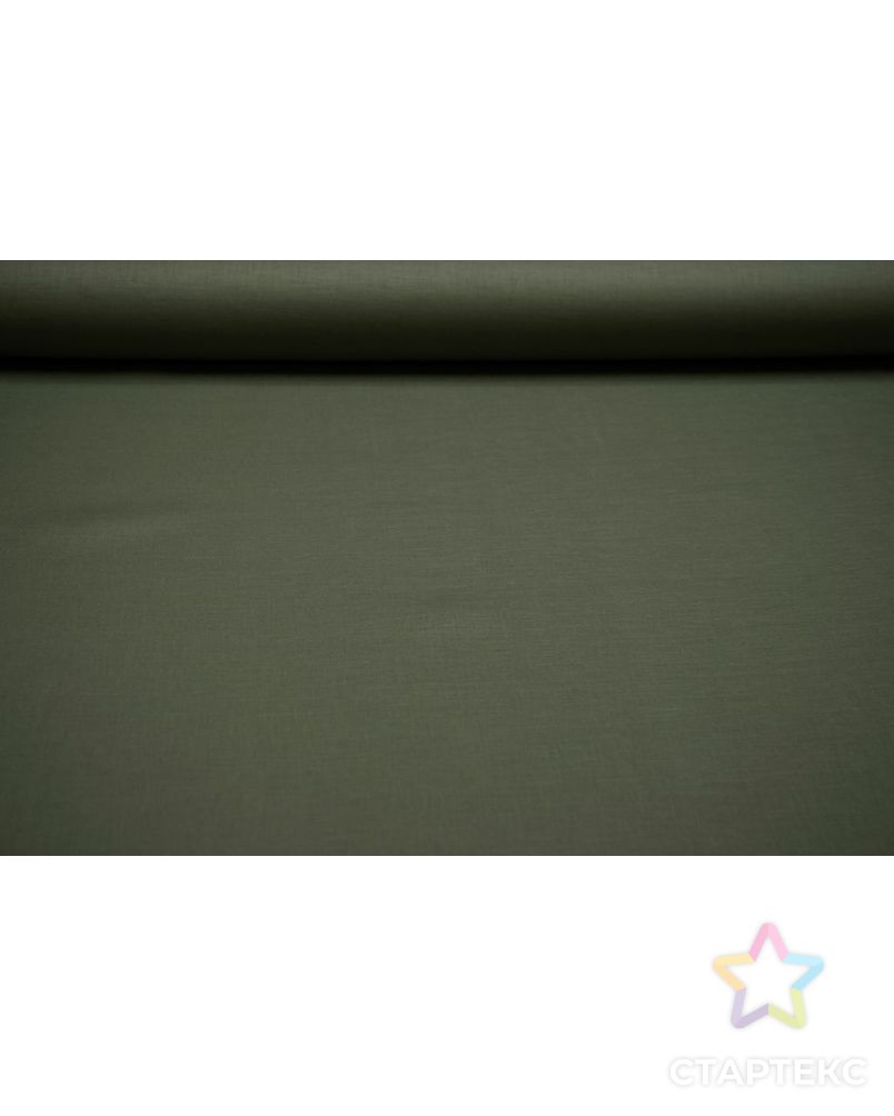 Рубашечно-плательный лен, цвет хаки арт. ГТ-6889-1-ГТ-22-8706-1-36-1 4