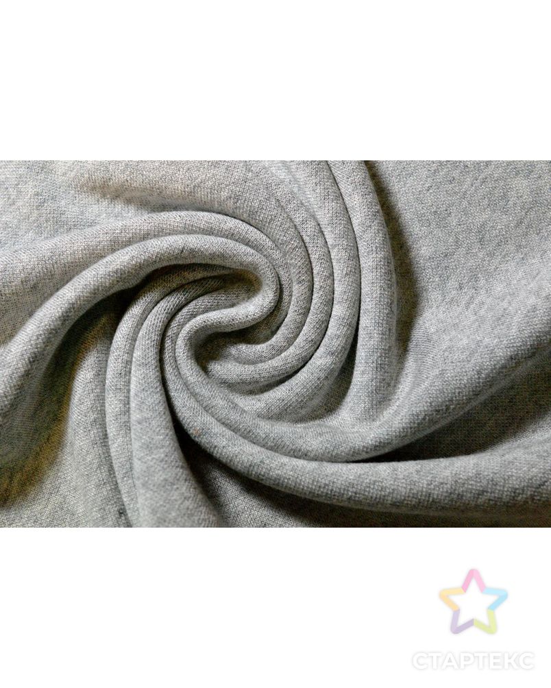 Ткань трикотажная вискозная, цвет: меланжевый серый арт. ГТ-492-1-ГТ0023015 1