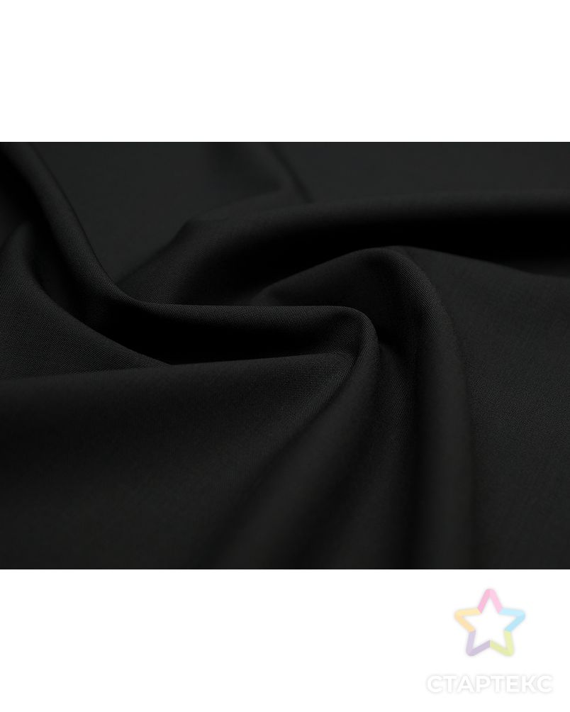 Классическая костюмная ткань, цвет черный принц арт. ГТ-3625-1-ГТ0000230 1
