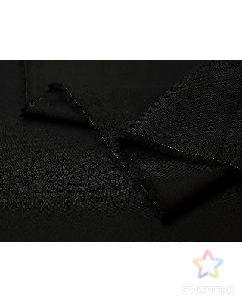 Классическая костюмная ткань, цвет черный принц арт. ГТ-3625-1-ГТ0000230 4