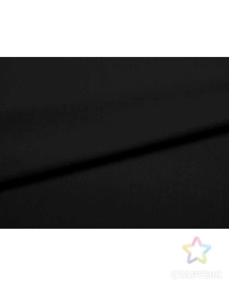 Классическая костюмная ткань, цвет черный принц арт. ГТ-3625-1-ГТ0000230 5