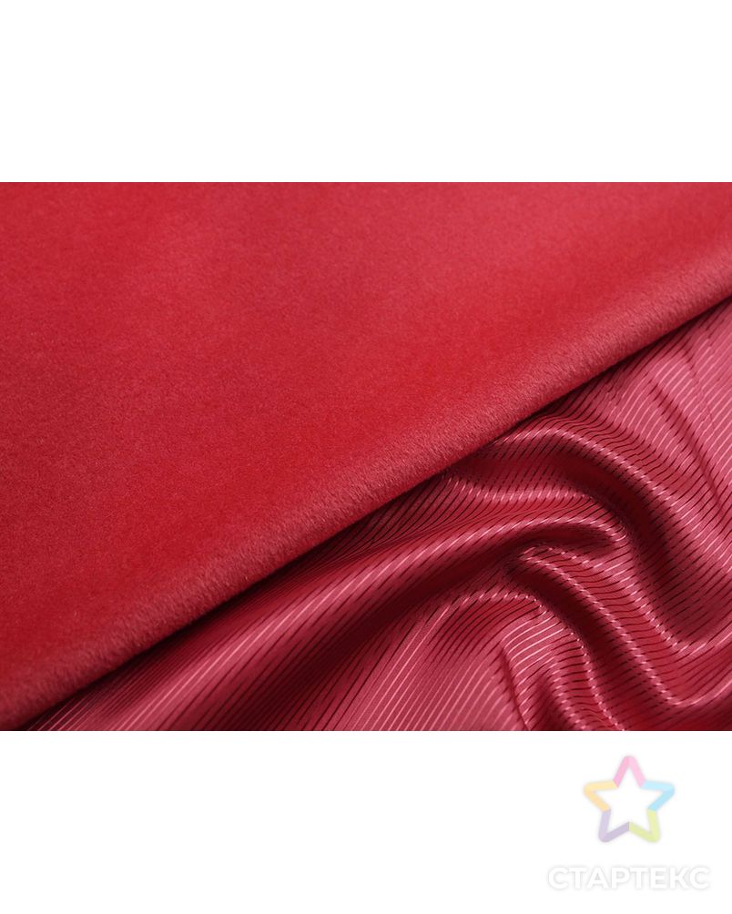 Ткань пальтовая, цвет: розово-красный арт. ГТ-570-1-ГТ0023188 3