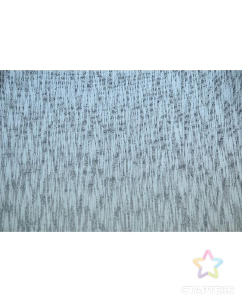 Ткань трикотаж, цвет: белый меланж с серыми вкраплениями арт. ГТ-647-1-ГТ0023848 2