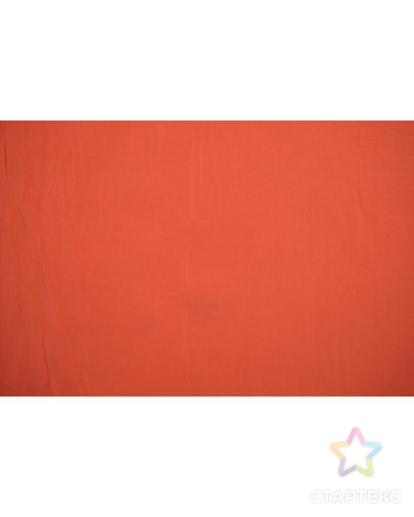 Ткань блузочная, цвет: международный оранжевый арт. ГТ-765-1-ГТ0024864