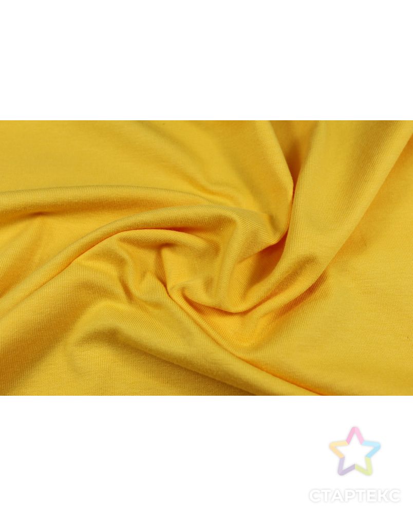 Ткань трикотаж, цвет ярко-желтый арт. ГТ-836-1-ГТ0025970 1