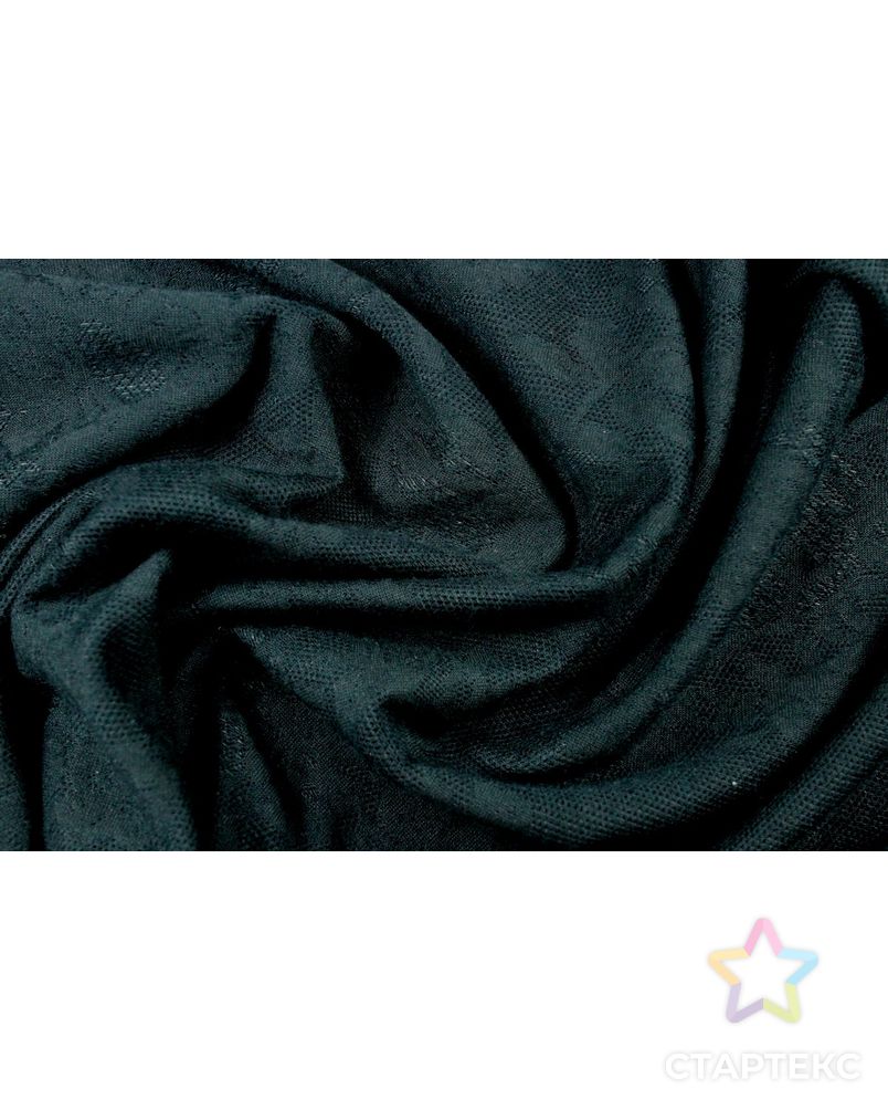 Ткань трикотаж, цвет: муарово-черный арт. ГТ-838-1-ГТ0025974 1