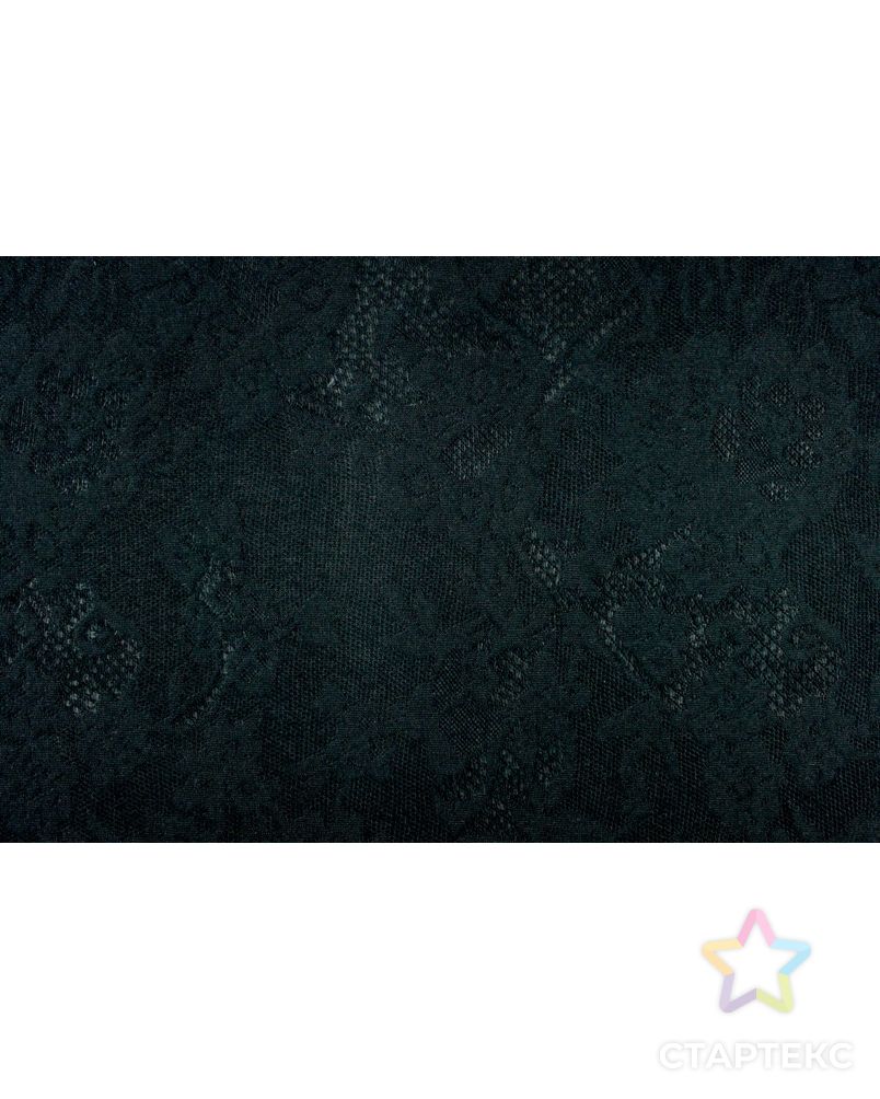 Ткань трикотаж, цвет: муарово-черный арт. ГТ-838-1-ГТ0025974