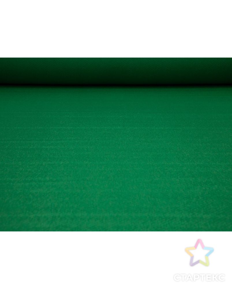 Пальтовая ткань с коротким ворсом в диагональную полоску, цвет зеленый арт. ГТ-8352-1-ГТ-26-10216-1-10-1 4